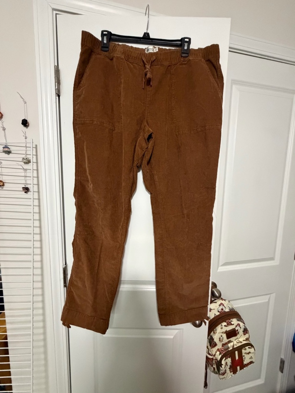 Alpine Design Women’s Corduroy Drawstring Pants in Brown